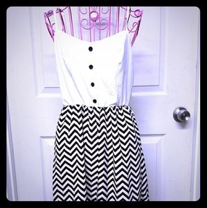 Chevron print Summer dress